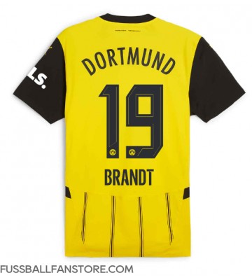 Borussia Dortmund Julian Brandt #19 Replik Heimtrikot 2024-25 Kurzarm